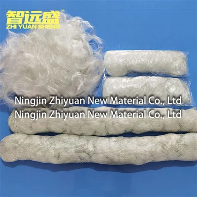 Hilos picados de fibra de vidrio